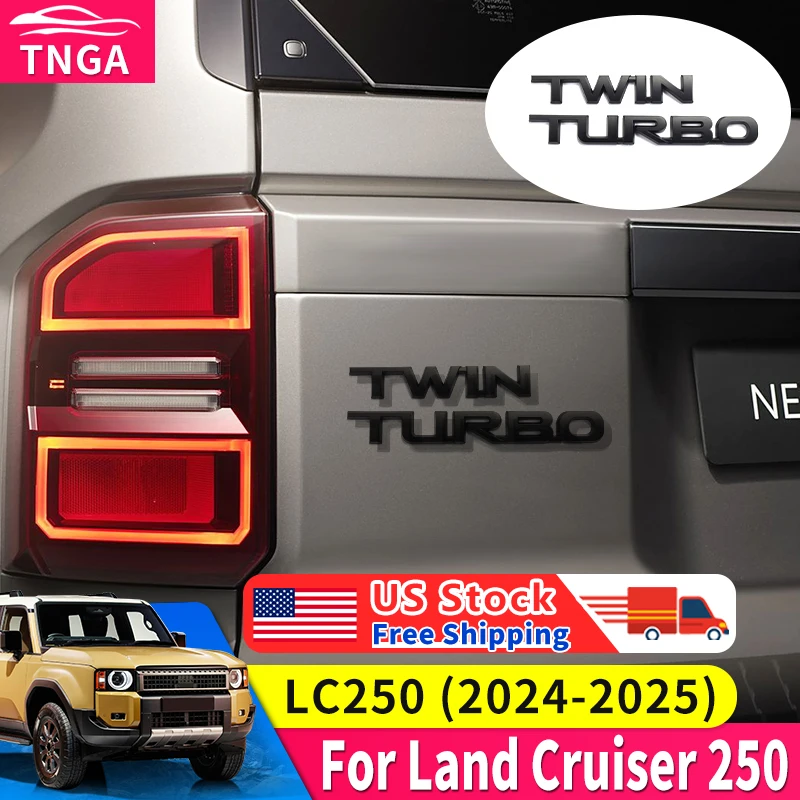 For 2024 2025 Land Cruiser Prado LC 250 Exterior Car Decoration Accessories J250 Twin Turbo vxr Letter Sticker Tailgate emblem
For 2024 2025 Land Cruiser Prado LC 250 Exterior Car Decoration Accessories J250 Twin Turbo vxr Letter Sticker Tailgate emblem