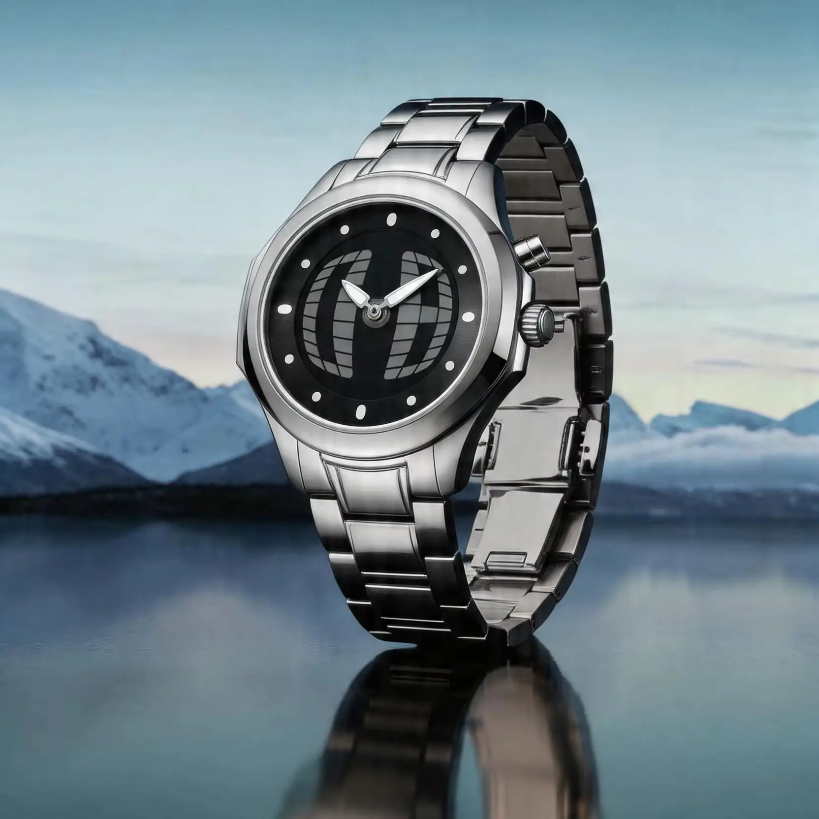 PINTIME Fashionable trendy casual men's quartz watch with automatic digital display and dual-hour hand dial. Men's alloy watch.
PINTIME Fashionable trendy casual men's quartz watch with automatic digital display and dual-hour hand dial. Men's alloy watch.
