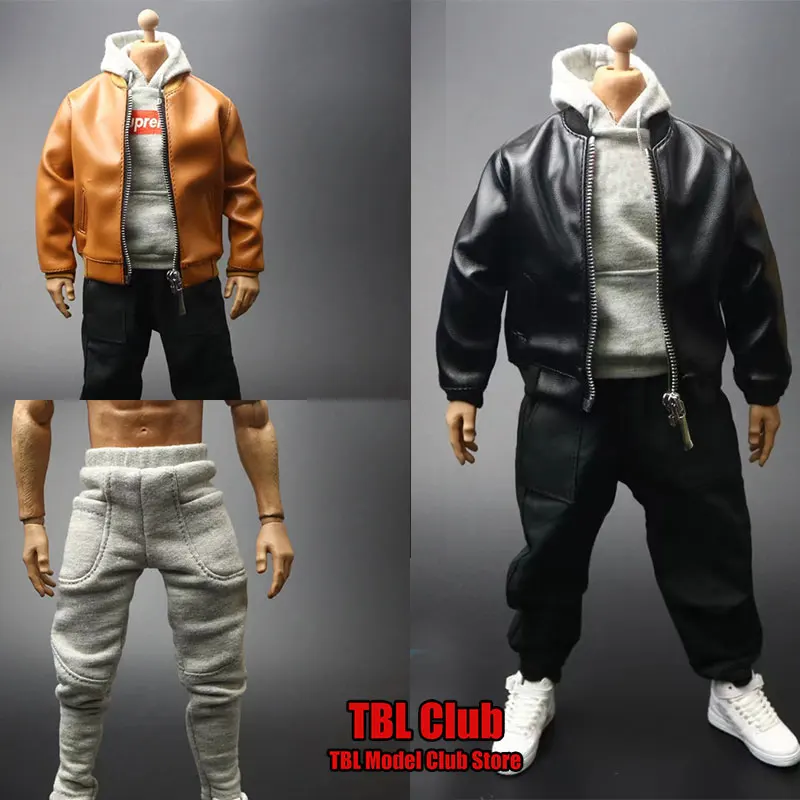 In Stock 1/6 Scale Male Soldier Trendy Loose Leather Jacket Casual Bodybuilding Straight Leg Pants Fit 12inch Action Figure Doll
In Stock 1/6 Scale Male Soldier Trendy Loose Leather Jacket Casual Bodybuilding Straight Leg Pants Fit 12inch Action Figure Doll
