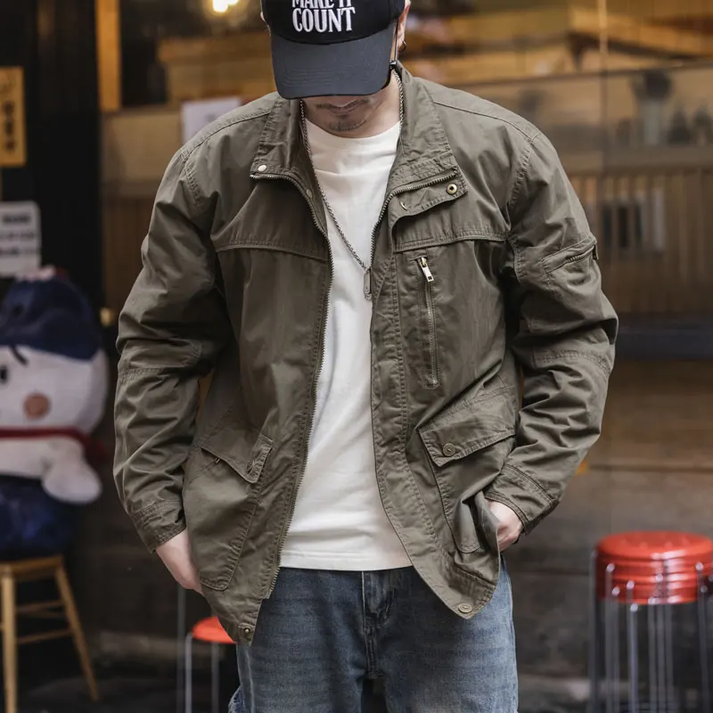 American Retro Workwear Jacket Men's Long Sleeve Spring Autumn Loose Hardman Hunter Coat Men's Fall Top Men's Jacket
American Retro Workwear Jacket Men's Long Sleeve Spring Autumn Loose Hardman Hunter Coat Men's Fall Top Men's Jacket