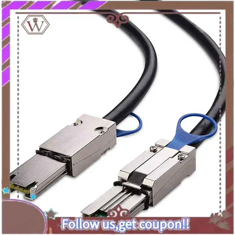 Новейший 2X MINI SAS 26-контактный SFF-8088 к SFF-8088 серверный высокоскоростной кабель передачи жесткого диска 3,33TF/1M
Новейший 2X MINI SAS 26-контактный SFF-8088 к SFF-8088 серверный высокоскоростной кабель передачи жесткого диска 3,33TF/1M