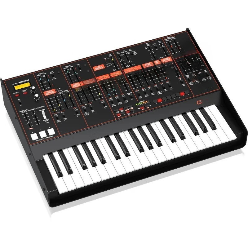 Analog Synthesizer 32 Step Sorter Arpeggio Keyboard Effects
Analog Synthesizer 32 Step Sorter Arpeggio Keyboard Effects
