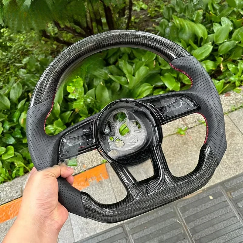 For Audi Custom Leather Carbon Fiber Steering Wheel Fit A3 A4 A5 A6 A7 B9 A4L Q2 Q3 Q4 Q5 Q6
For Audi Custom Leather Carbon Fiber Steering Wheel Fit A3 A4 A5 A6 A7 B9 A4L Q2 Q3 Q4 Q5 Q6