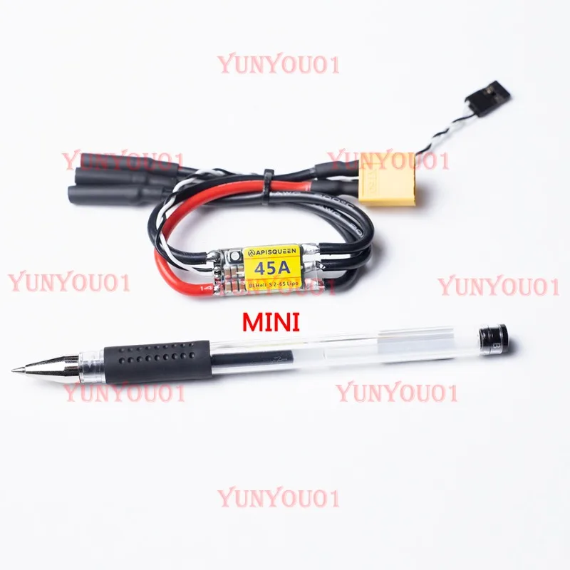 Mini bidirectional waterproof electrically adjustable 24V 45A underwater thruster brushless motor driver
Mini bidirectional waterproof electrically adjustable 24V 45A underwater thruster brushless motor driver
