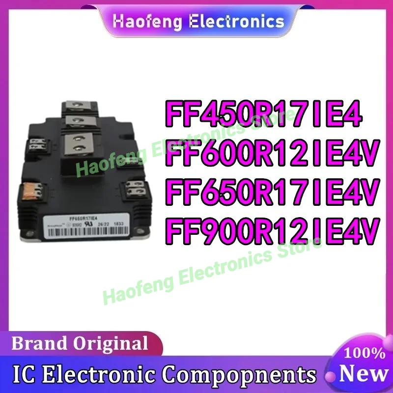 FF450R17IE4 FF900R12IE4V FF600R12IE4V FF650R17IE4V IGBT Module
FF450R17IE4 FF900R12IE4V FF600R12IE4V FF650R17IE4V IGBT Module