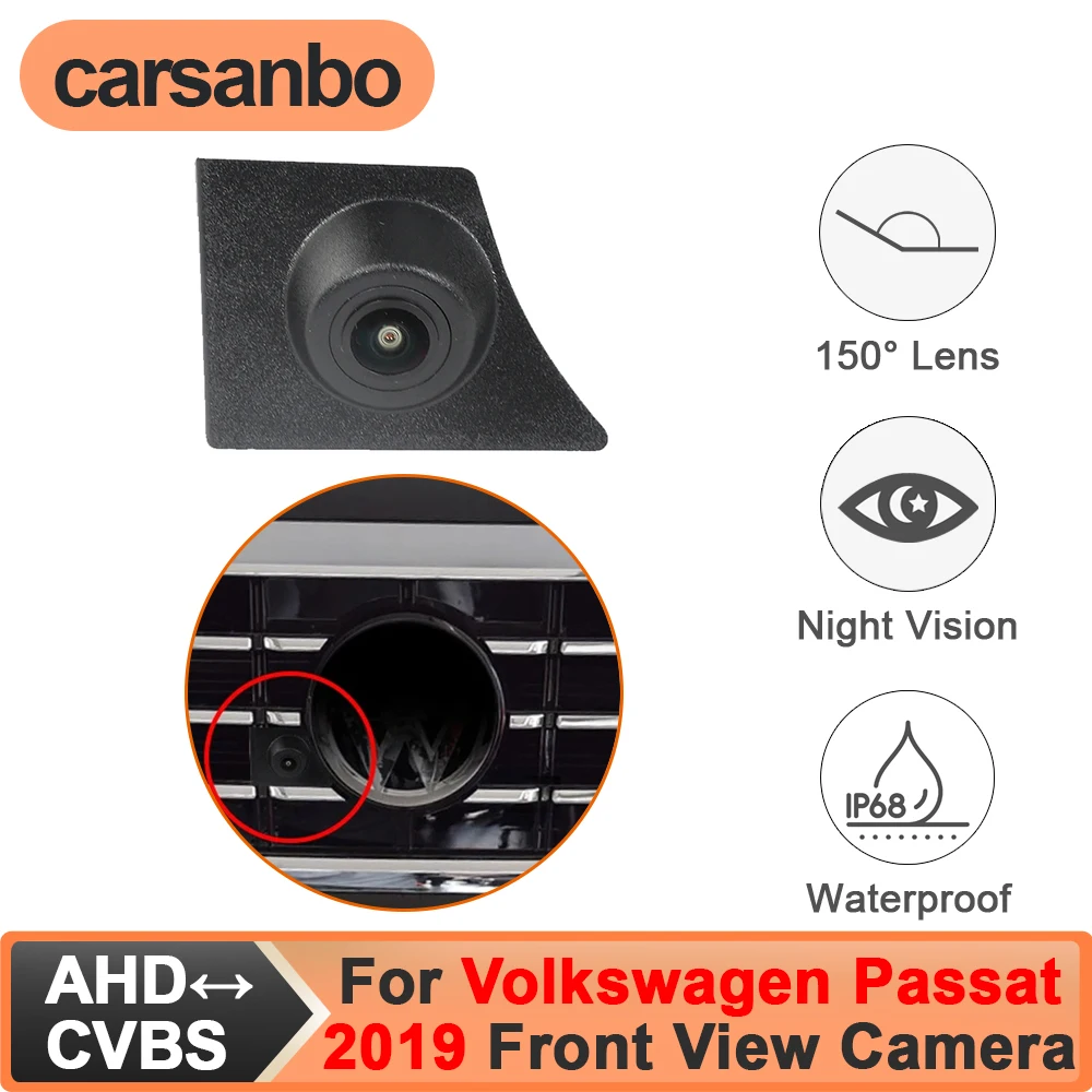 Carsanbo Fit for Volkswagen Passat 2019 Front View Camera Parking CCD AHD 150° Wide Angle Waterproof Fisheye Lens Night Vision
Carsanbo Fit for Volkswagen Passat 2019 Front View Camera Parking CCD AHD 150° Wide Angle Waterproof Fisheye Lens Night Vision