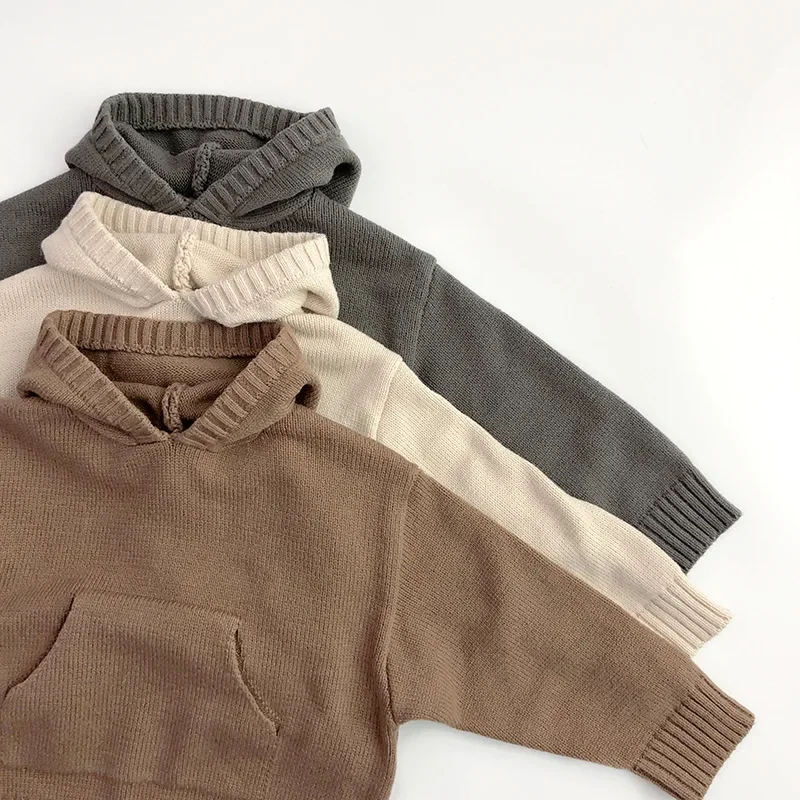 Autumn/Winter Children's Knitted Sweater Vintage Casual Hoodie Knitwear for Baby Boys Girls Pullovers Kids Cotton Clothes Tops
Autumn/Winter Children's Knitted Sweater Vintage Casual Hoodie Knitwear for Baby Boys Girls Pullovers Kids Cotton Clothes Tops