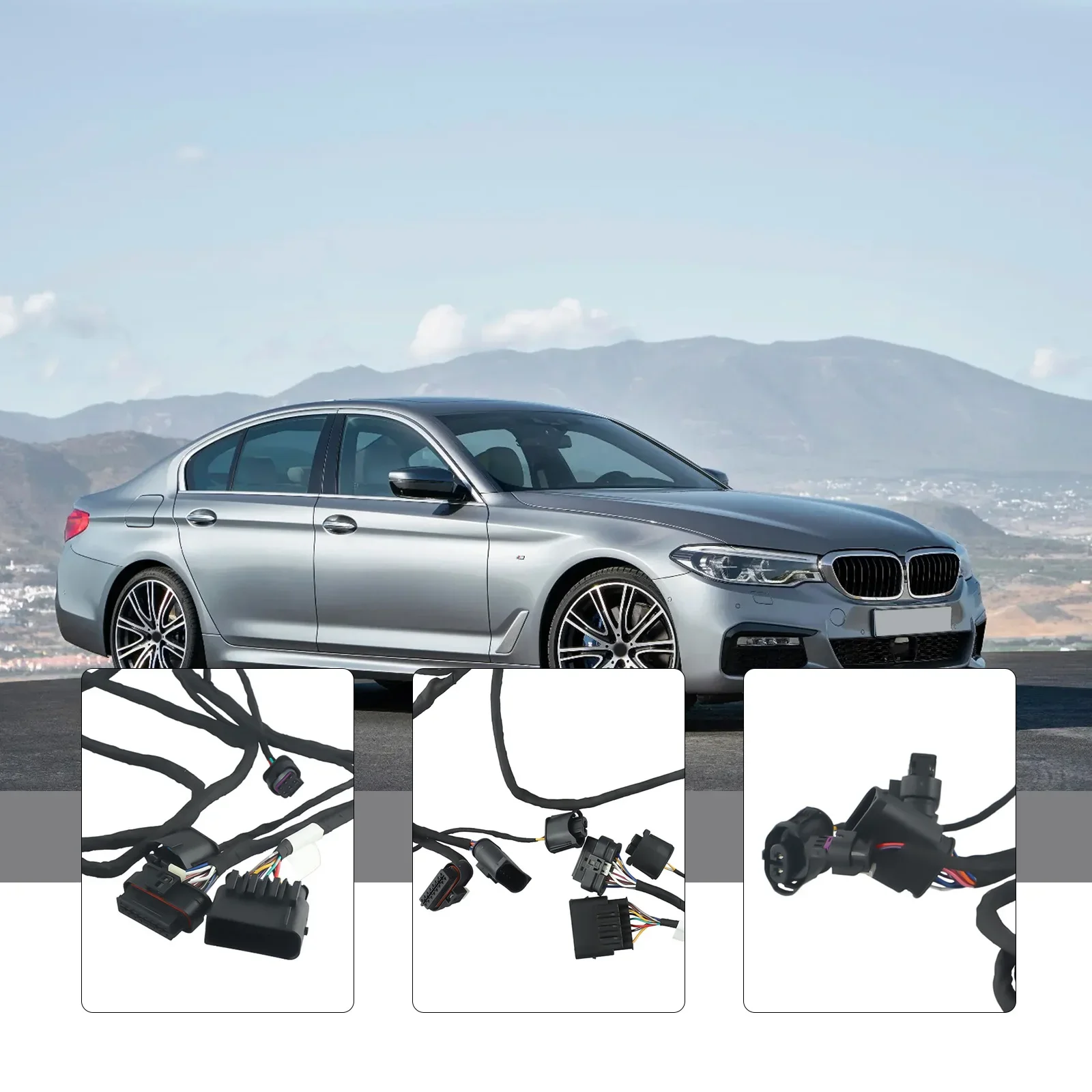 Пластиковый жгут проводов для BMW 5 srseries G30 G31 16-20, 1 шт. 61129395453, полезная Замена жгута проводов для бампера
Пластиковый жгут проводов для BMW 5 srseries G30 G31 16-20, 1 шт. 61129395453, полезная Замена жгута проводов для бампера