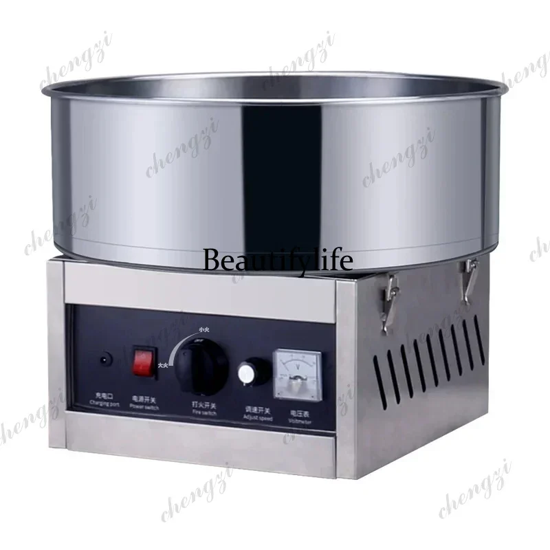 Commercial Electric Gas-Powered Cotton Candy Machine for Making Fancy and Stretchy Cotton Candy, LPG-Heated 12V/7A
Commercial Electric Gas-Powered Cotton Candy Machine for Making Fancy and Stretchy Cotton Candy, LPG-Heated 12V/7A