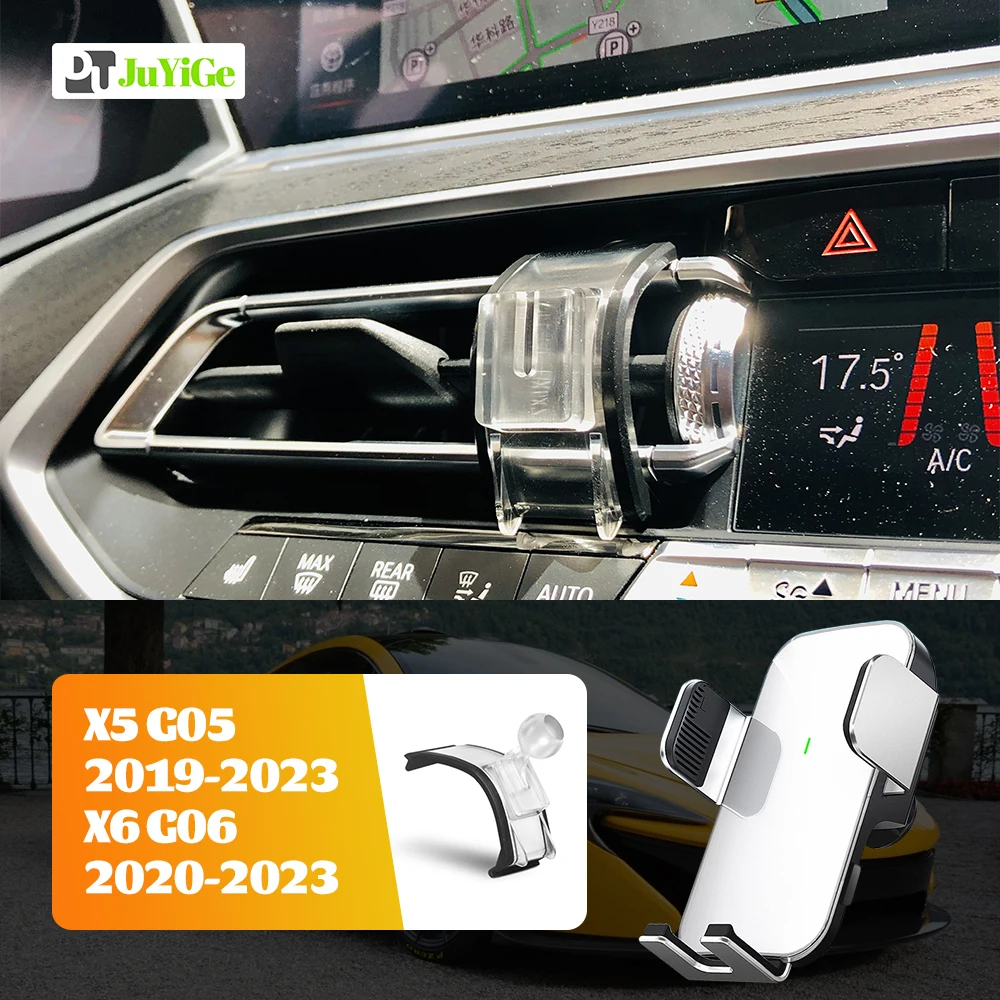 For BMW X5 G05 2019-2023 2020 X6 G06 2020-2023 2021 2022 Car Phone Stand Solar Wireless Charging Gravity Stand Accessories
For BMW X5 G05 2019-2023 2020 X6 G06 2020-2023 2021 2022 Car Phone Stand Solar Wireless Charging Gravity Stand Accessories