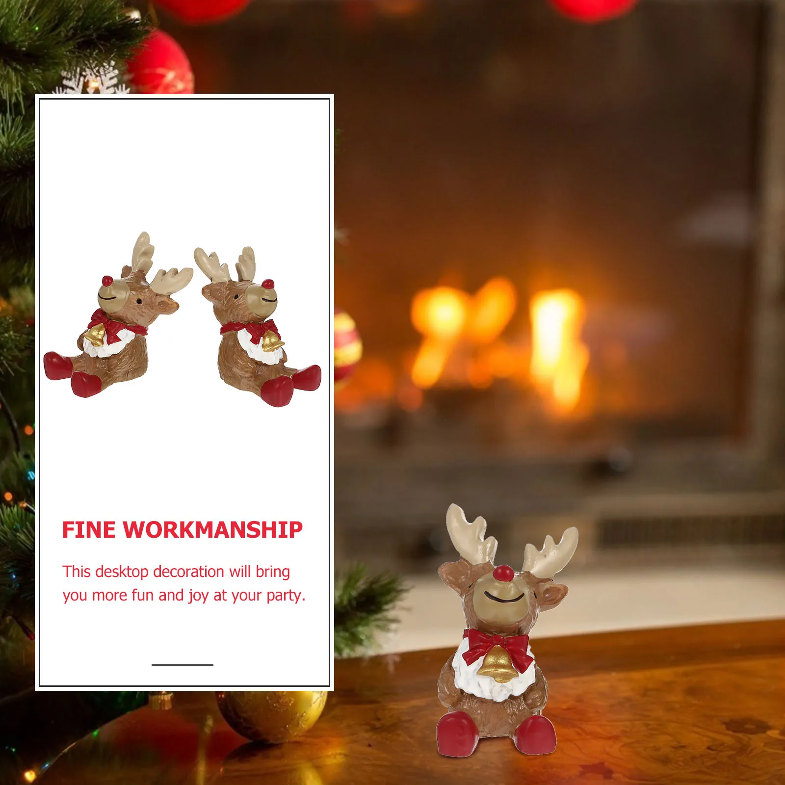 2Pcs Xmas Resin Mini Christmas Deer Aquarium Ornament Fish Tank Decoration Micro Landscape Aquarium Crafts Fish Tank Decoration
2Pcs Xmas Resin Mini Christmas Deer Aquarium Ornament Fish Tank Decoration Micro Landscape Aquarium Crafts Fish Tank Decoration