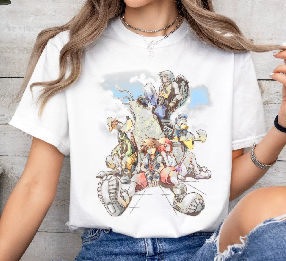 Disney Kingdom Hearts Group Shot Deep Dive Sketch T-Shirt Walt Disneyworld Shirt Disneyland WDW Matching Family Shirt
Disney Kingdom Hearts Group Shot Deep Dive Sketch T-Shirt Walt Disneyworld Shirt Disneyland WDW Matching Family Shirt