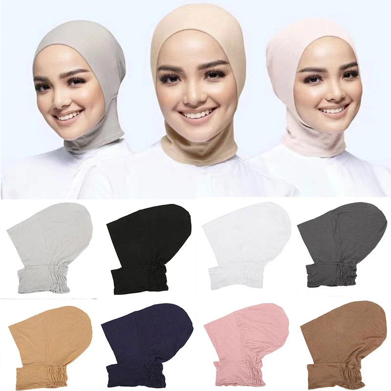 Soft Cotton Muslim Stretch Turban Cap For Women Islamic Underscarf Bonnet Hat Inner Hijab Caps Muslim Headwrap Turbante Mujer
Soft Cotton Muslim Stretch Turban Cap For Women Islamic Underscarf Bonnet Hat Inner Hijab Caps Muslim Headwrap Turbante Mujer