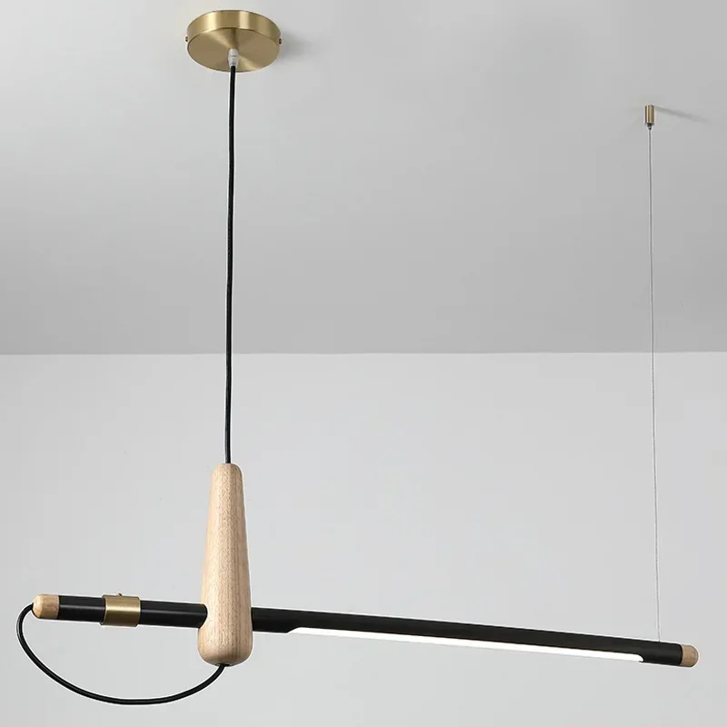 GHEUVNJ Modern minimalist restaurant chandelier Nordic creative Japanese dining table, bar, dining hall long strip lighting dec
GHEUVNJ Modern minimalist restaurant chandelier Nordic creative Japanese dining table, bar, dining hall long strip lighting dec