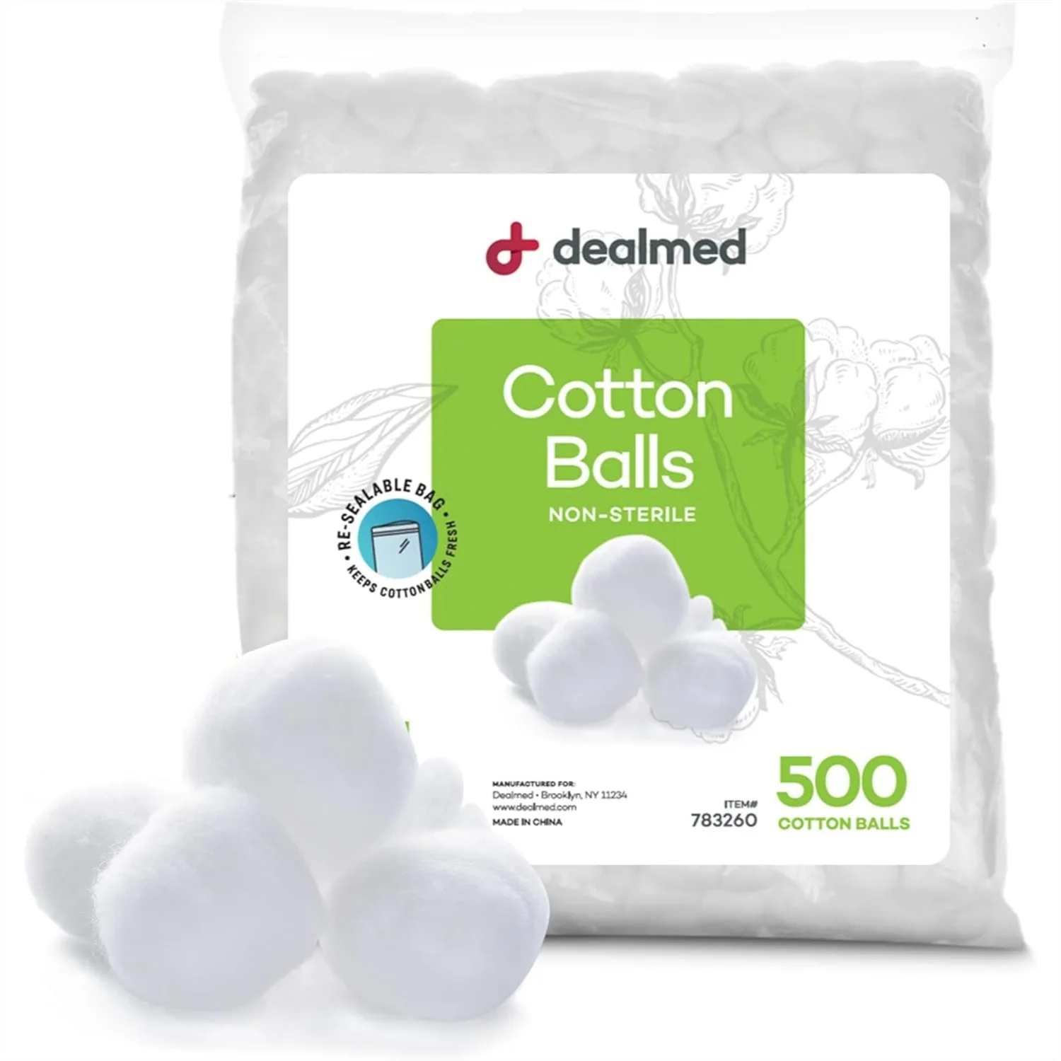 100% Pure Cotton Balls for Face, Makeup Removal, Nail Polish Remover, Medical & DIY Crafts - Soft, Absorbent, Gentle,
100% Pure Cotton Balls for Face, Makeup Removal, Nail Polish Remover, Medical & DIY Crafts - Soft, Absorbent, Gentle,