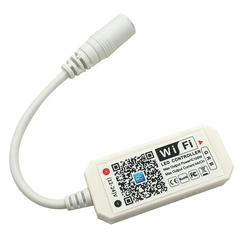 Wifi LED RGB Controler DC12V MIni Wifi RGB / RGBW LED Controller for RGB / RGBW LED Strip
Wifi LED RGB Controler DC12V MIni Wifi RGB / RGBW LED Controller for RGB / RGBW LED Strip