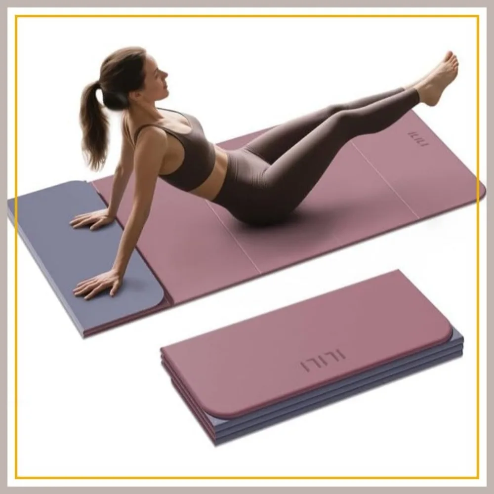 Foldable Yoga Mat 10mm Thick TPE Extra Long 75x26in Portable for Home Exercise
Foldable Yoga Mat 10mm Thick TPE Extra Long 75x26in Portable for Home Exercise