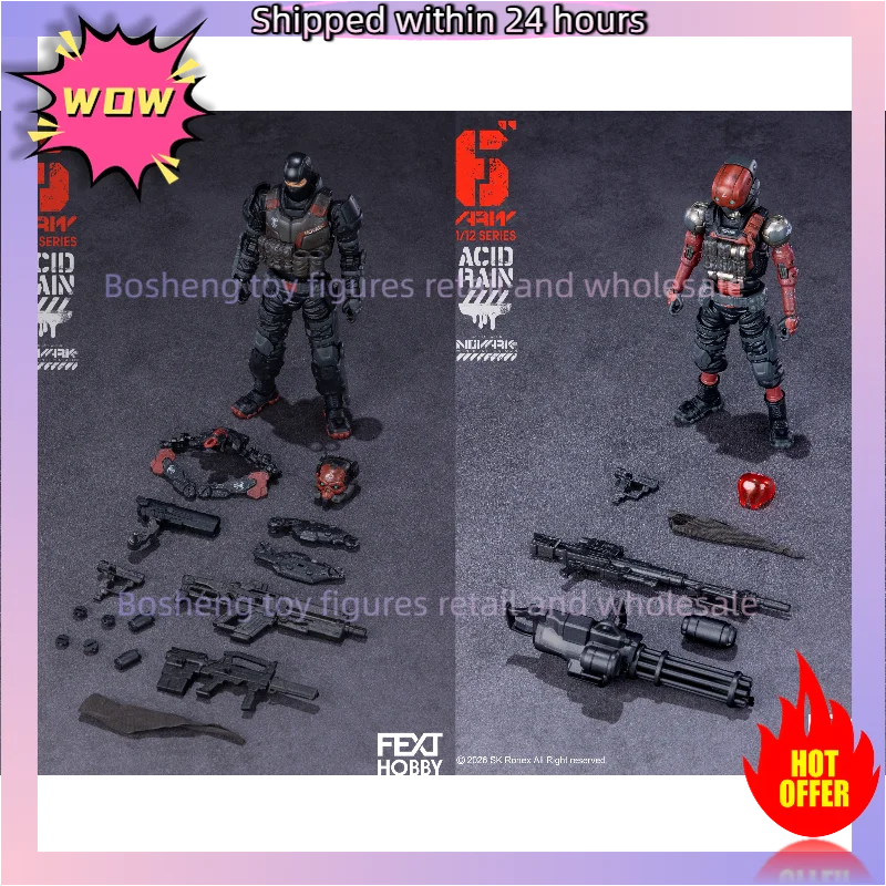 In Stock Acid Rain War 6 Inches FXH-AR-005 006 Guard Trooper ARV-001 Red Locust 1/12 Collection Gift Hobby
In Stock Acid Rain War 6 Inches FXH-AR-005 006 Guard Trooper ARV-001 Red Locust 1/12 Collection Gift Hobby