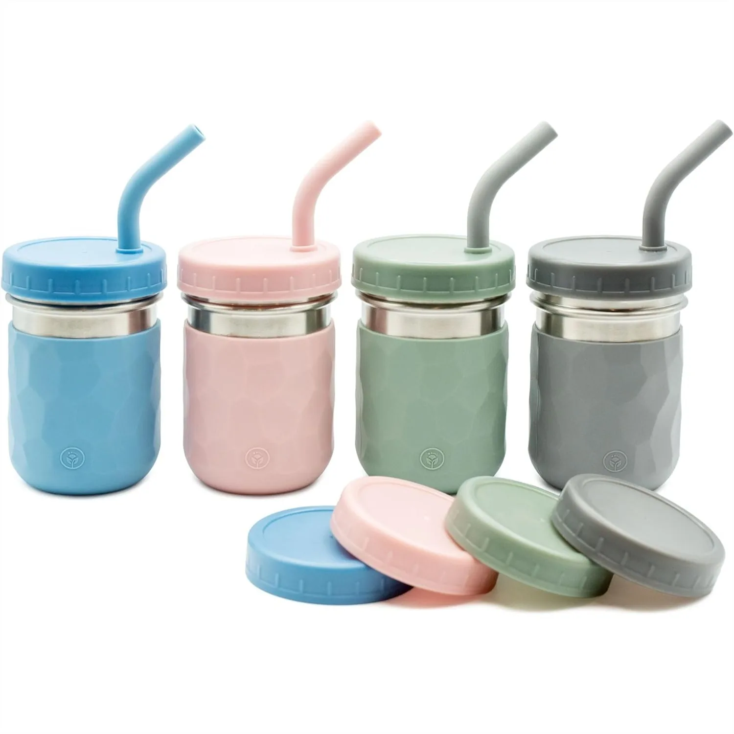 2-in-1 Drinking Cups for Kids, Durable Stainless Steel Tumbler with Silicone Straws and Spill-Resistant Lids, Easy-Grip Sleeves,
2-in-1 Drinking Cups for Kids, Durable Stainless Steel Tumbler with Silicone Straws and Spill-Resistant Lids, Easy-Grip Sleeves,
