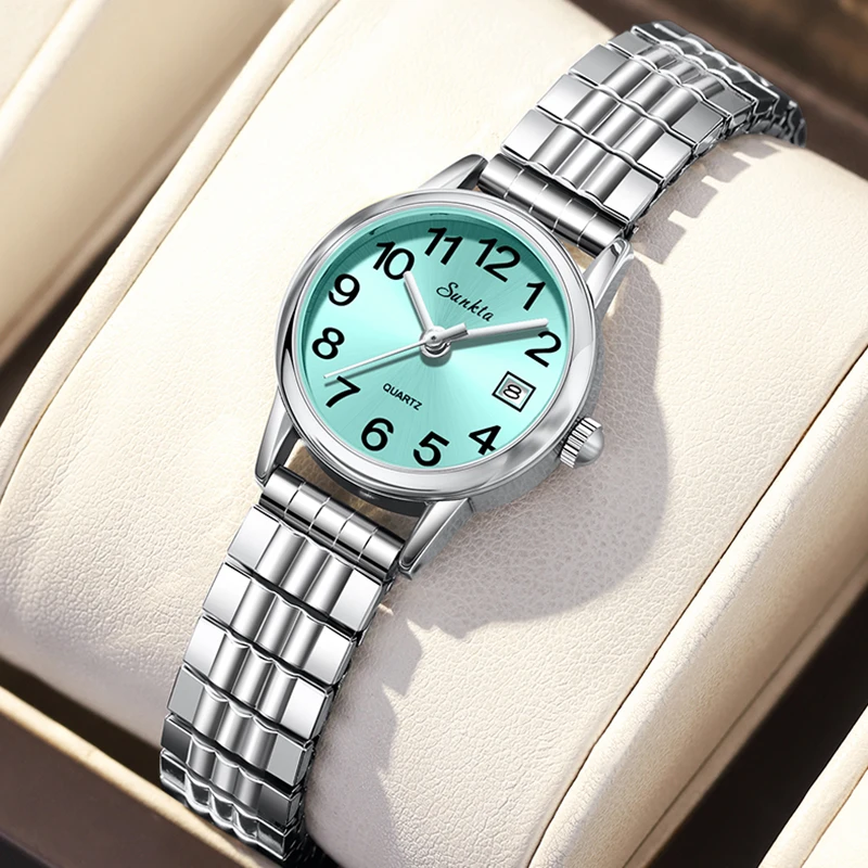 LIGE 2026 Роскошные женские часы SUNKTA Элегантные модные кварцевые наручные часы 30 м Водонепроницаемые стальные часы Женские подарки Reloj Mujer
LIGE 2026 Роскошные женские часы SUNKTA Элегантные модные кварцевые наручные часы 30 м Водонепроницаемые стальные часы Женские подарки Reloj Mujer