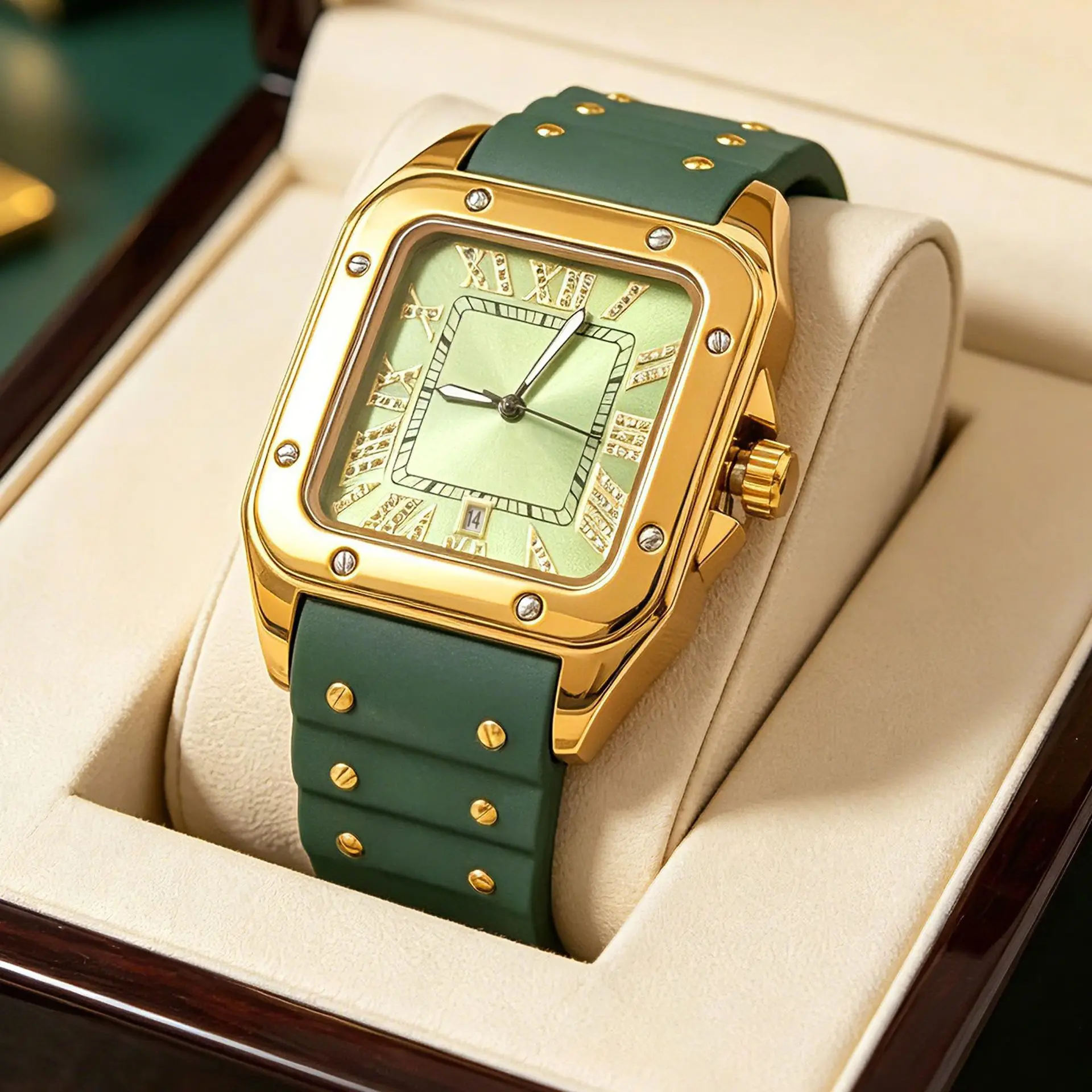 High Quality Ice Out Hot Selling Full Diamond Quartz Watch Men Hip Hop Top Luxury Fashion Colorful Shiny Dial Watches AAA Clock
High Quality Ice Out Hot Selling Full Diamond Quartz Watch Men Hip Hop Top Luxury Fashion Colorful Shiny Dial Watches AAA Clock