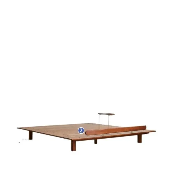 Japanese-style cherry wood tatami bed, modern master bedroom suspended bed, medieval style flush edge
Japanese-style cherry wood tatami bed, modern master bedroom suspended bed, medieval style flush edge