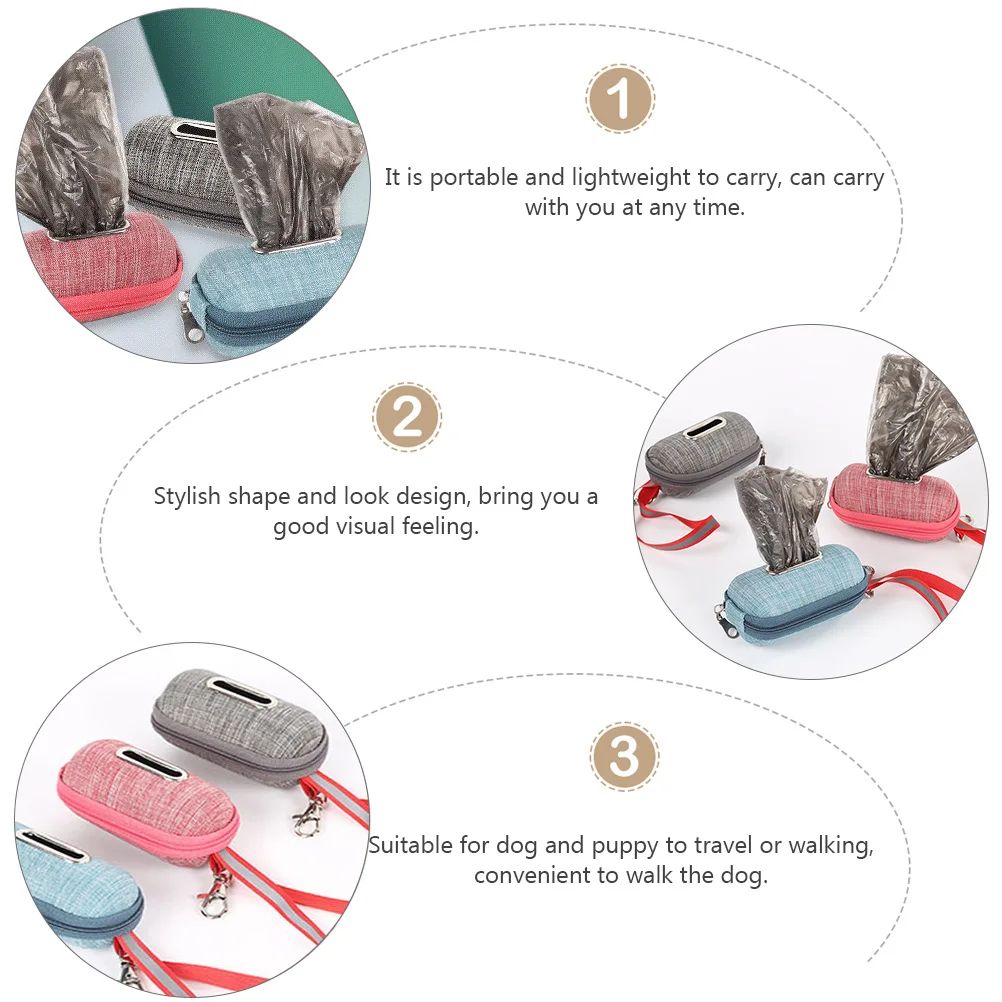 2Pcs Pet Garbage Bag Dispenser Portable Outdoor Dog Waste Bag Holder Creative Rubbish Storage for Walking Travel
2Pcs Pet Garbage Bag Dispenser Portable Outdoor Dog Waste Bag Holder Creative Rubbish Storage for Walking Travel