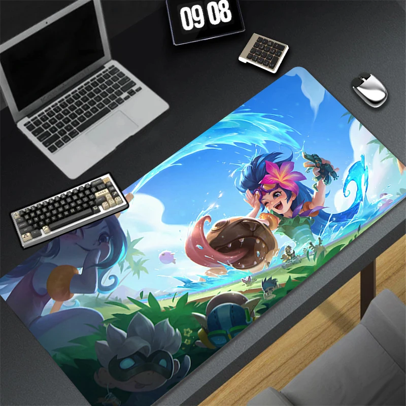 Computer Gaming Accessories HD Mousepad Office PC Mouse Pad Keyboard Pad Desk Decoracion L-league of Legends Zoe Anime Desk Mat
Computer Gaming Accessories HD Mousepad Office PC Mouse Pad Keyboard Pad Desk Decoracion L-league of Legends Zoe Anime Desk Mat