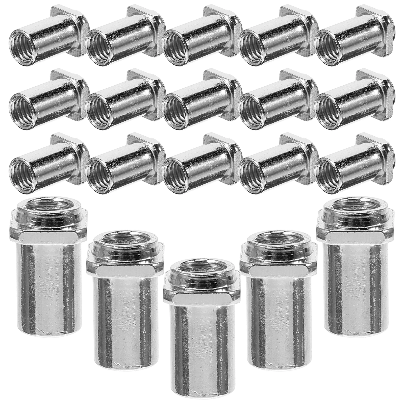 20 Pcs Drum Screw Nut Tuner Lug Nuts Tension Rod Replacement Spare Lock Swivel for Drums
20 Pcs Drum Screw Nut Tuner Lug Nuts Tension Rod Replacement Spare Lock Swivel for Drums