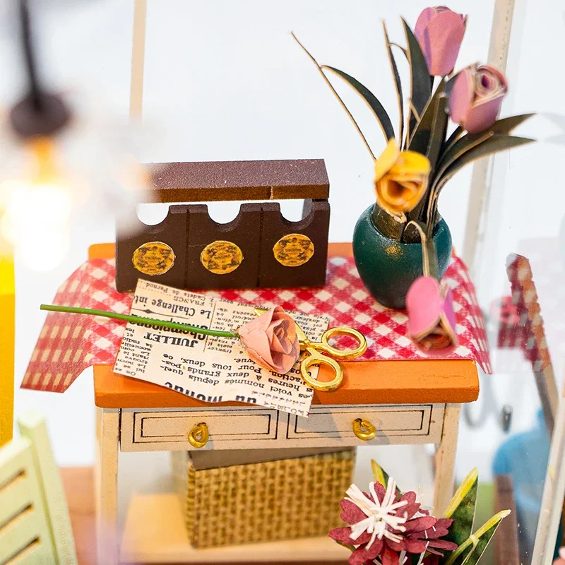 Sunshine Flower Garden Casa DIY деревянные кукольные домики миниатюрная модель комплект вилла кукольный домик с мебелью светодиодный светильник для друзей подарок
Sunshine Flower Garden Casa DIY деревянные кукольные домики миниатюрная модель комплект вилла кукольный домик с мебелью светодиодный светильник для друзей подарок