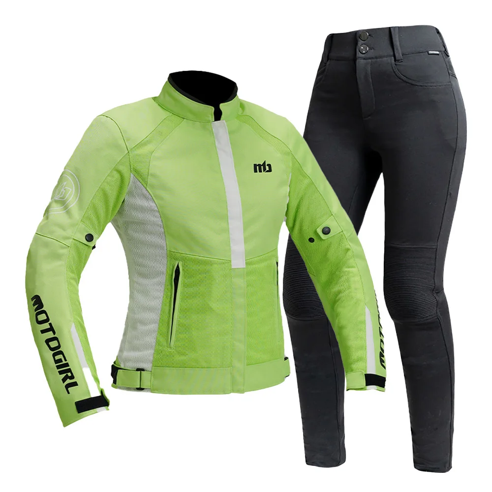 Waterproof Motorcycle Jacket Pant Women Motocross Jacket Remove Moto Cycling Chaqueta Body Protection Clothing 
Waterproof Motorcycle Jacket Pant Women Motocross Jacket Remove Moto Cycling Chaqueta Body Protection Clothing