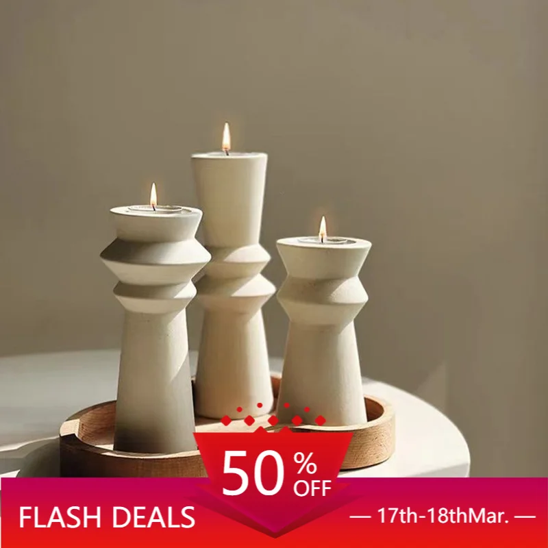 Ceramic Candle Holders, Nordic Art Candlestick Romantic Christmas Wedding Table Home Decoration, Photography Props
Ceramic Candle Holders, Nordic Art Candlestick Romantic Christmas Wedding Table Home Decoration, Photography Props