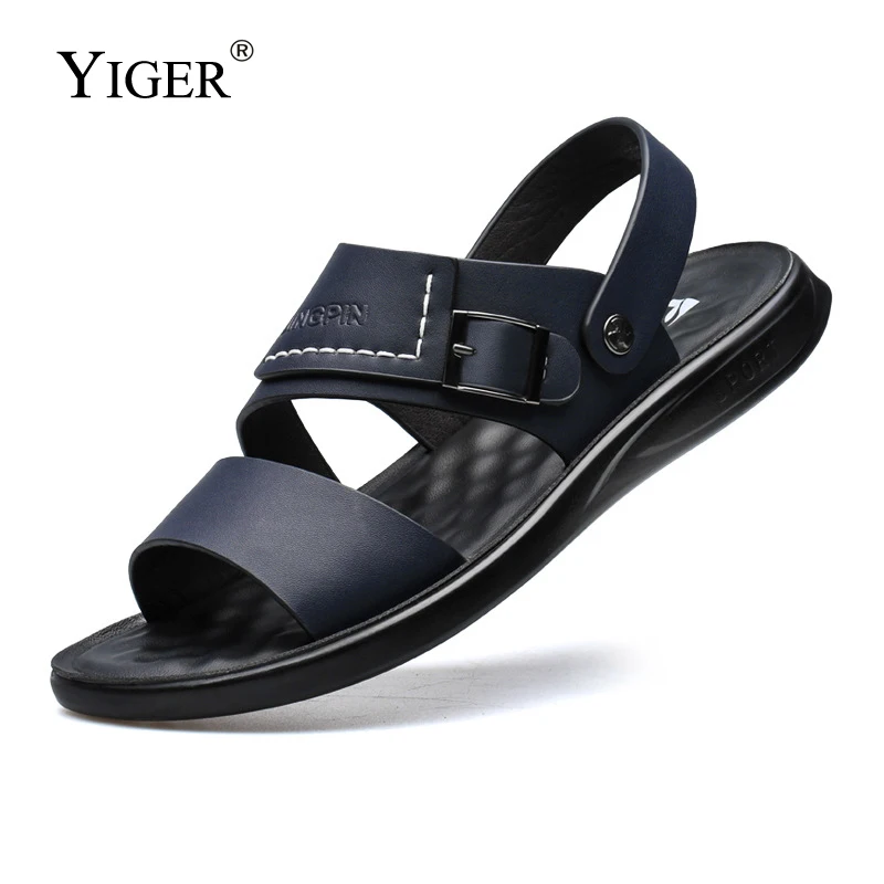 YIGER/мужские летние сандалии; Новинка 2022 года; Кожаная мужская пляжная обувь; Повседневные Нескользящие уличные сандалии и шлепанцы; Мужские пляжные сандалии
YIGER/мужские летние сандалии; Новинка 2022 года; Кожаная мужская пляжная обувь; Повседневные Нескользящие уличные сандалии и шлепанцы; Мужские пляжные сандалии