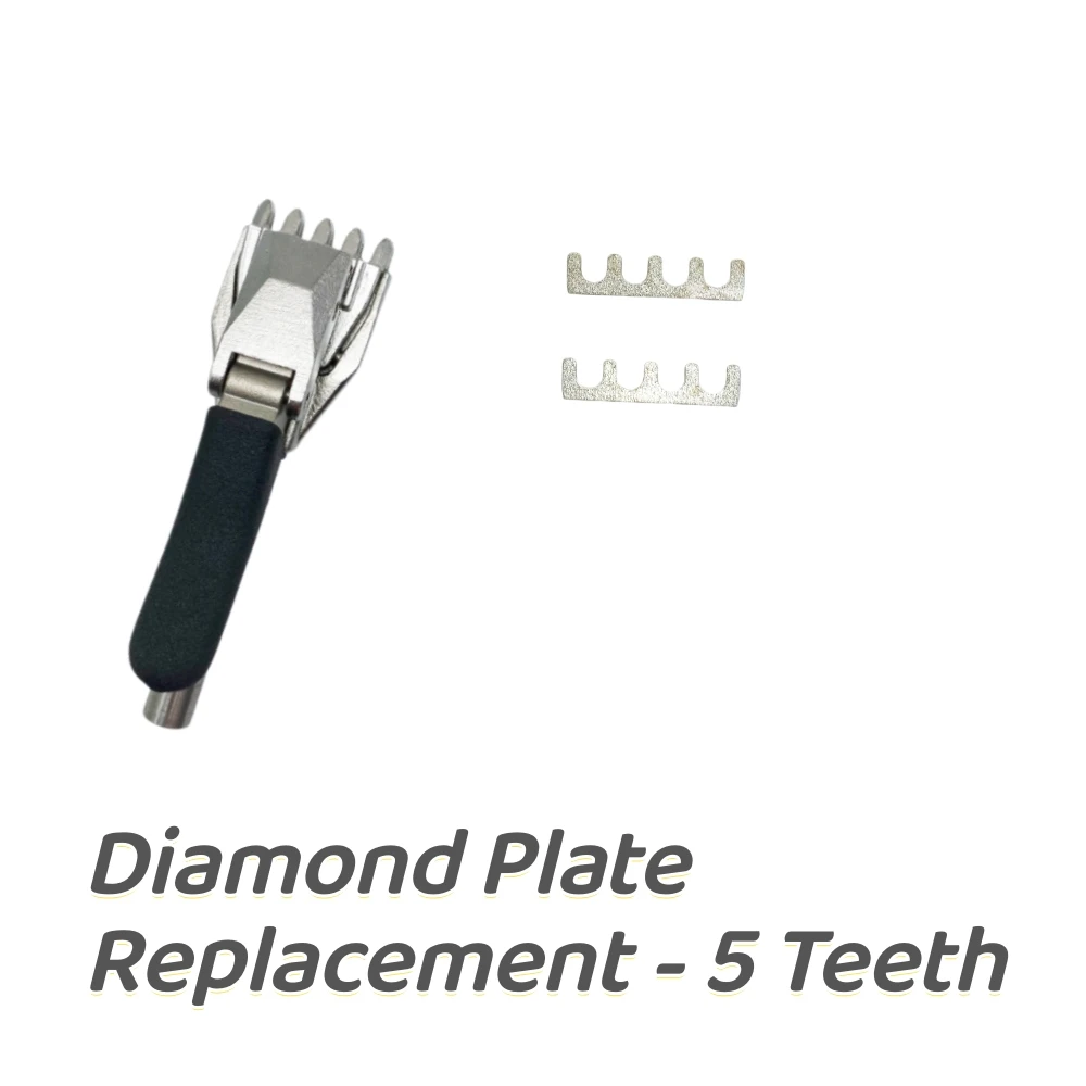 Diamond Plate Replacement -Tennis Badminton Swivel Clamp - 5 Teeth
Diamond Plate Replacement -Tennis Badminton Swivel Clamp - 5 Teeth