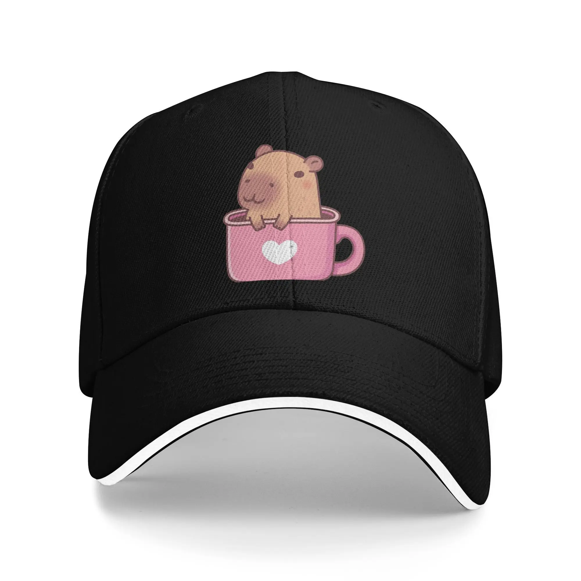 Capybara Baseball Cap Be Cappy Trendy Trucker Hat Summer Unisex Men Outdoor Sport Snapback Cap
Capybara Baseball Cap Be Cappy Trendy Trucker Hat Summer Unisex Men Outdoor Sport Snapback Cap