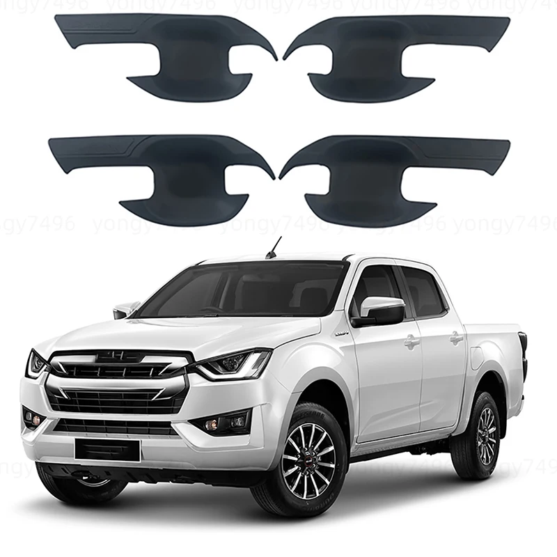 Matte Black Plated Door Handle Bowl Cover Stickers For ISUZU D-MAX DMAX 2021 2022 2023 2024 handle bowl parts Cars Accessories
Matte Black Plated Door Handle Bowl Cover Stickers For ISUZU D-MAX DMAX 2021 2022 2023 2024 handle bowl parts Cars Accessories