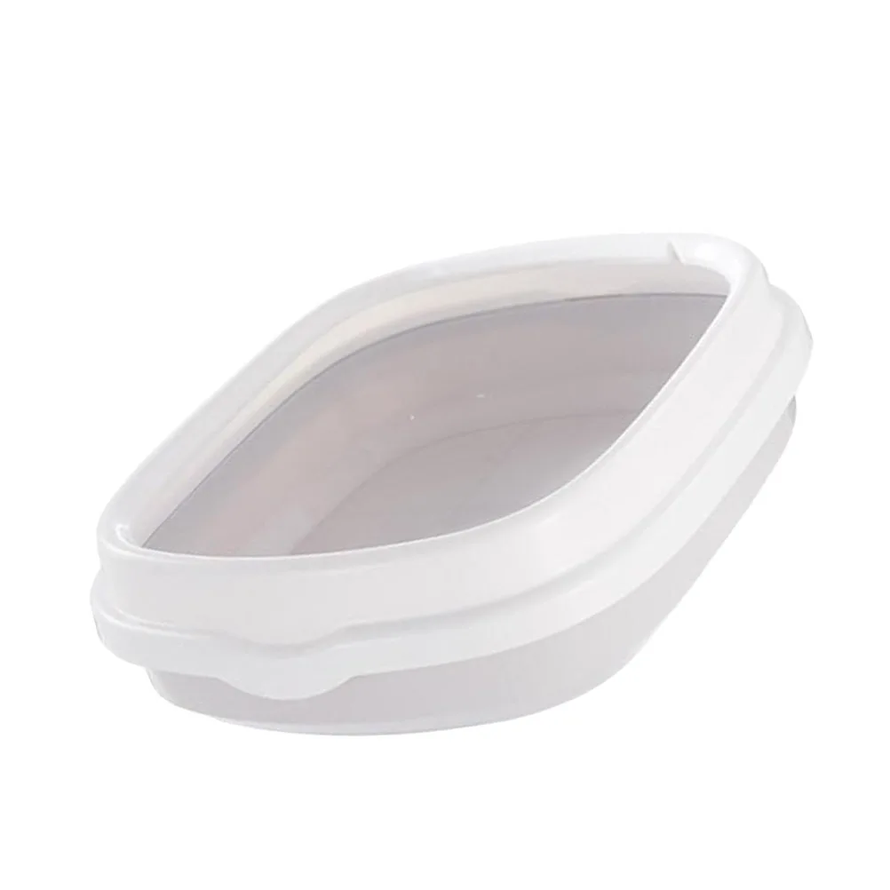 Durable Half Closed Cat Litter Box Practical Supplies Convenient Training Environment Friendly Pet Toilet Basin
Durable Half Closed Cat Litter Box Practical Supplies Convenient Training Environment Friendly Pet Toilet Basin