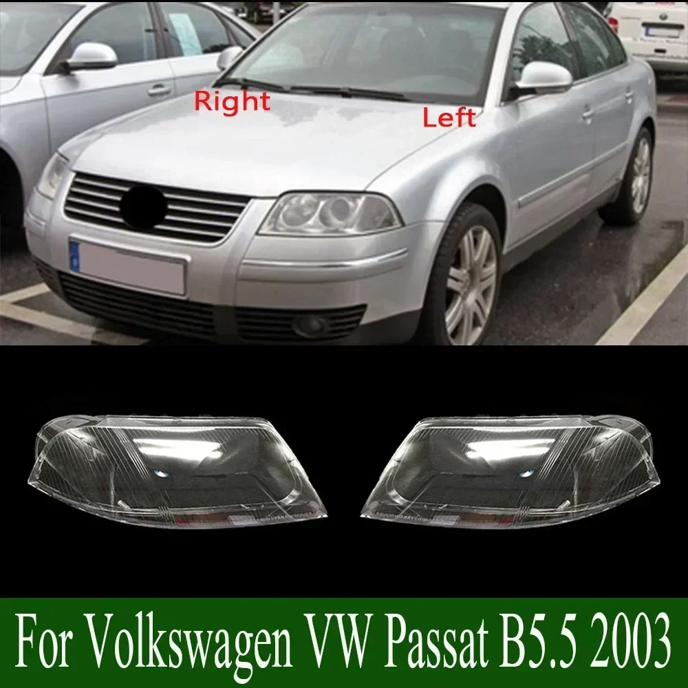 For Volkswagen VW Passat B5.5 2003 Headlamp Housing Transparent Lampshade Lamp Shell Masks Headlight Lens Cover Plexiglass
For Volkswagen VW Passat B5.5 2003 Headlamp Housing Transparent Lampshade Lamp Shell Masks Headlight Lens Cover Plexiglass