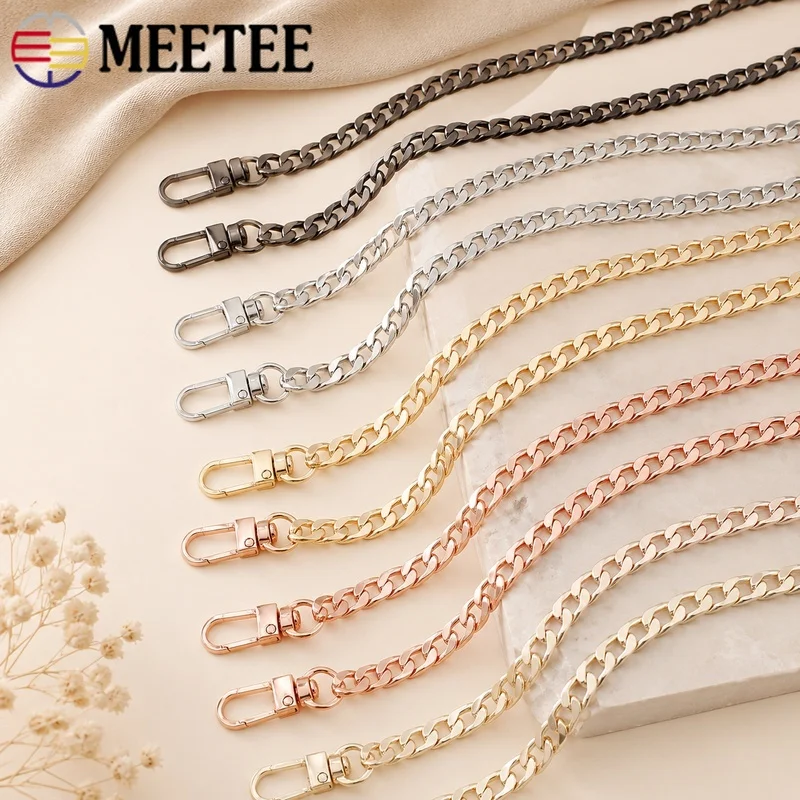100/120cm Metal Bag Chain Strap Replacement Detachable Shoulder Handle for Handbag Purse Craft Hardware Accessory for DIY Bags
100/120cm Metal Bag Chain Strap Replacement Detachable Shoulder Handle for Handbag Purse Craft Hardware Accessory for DIY Bags