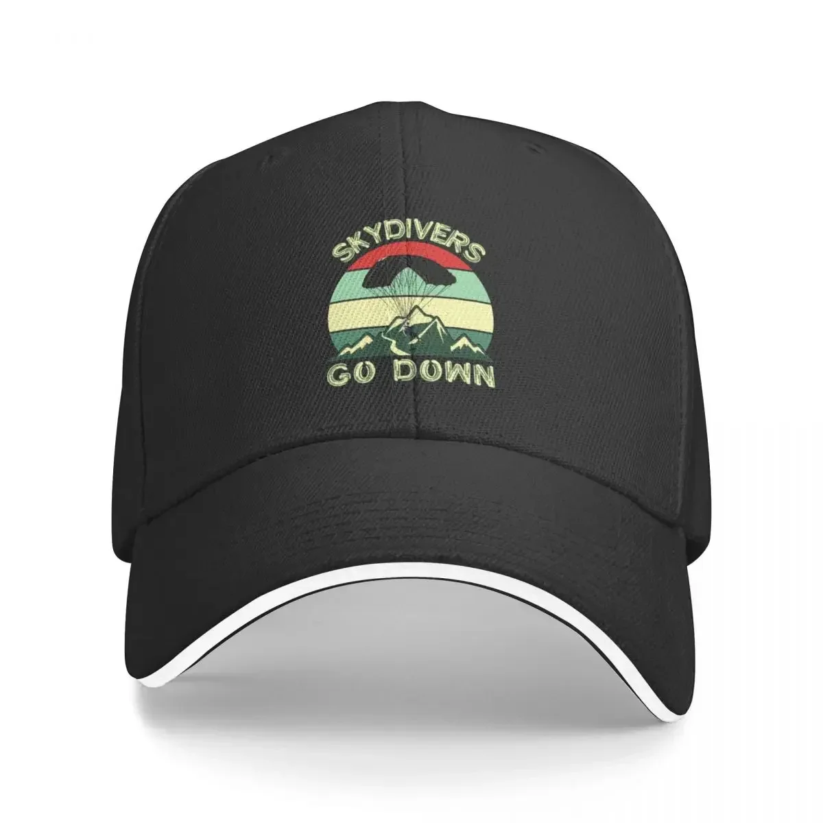 Skydivers go down - vintage style Baseball Cap Uv Protection Solar Hat Golf Boy Child Women's
Skydivers go down - vintage style Baseball Cap Uv Protection Solar Hat Golf Boy Child Women's