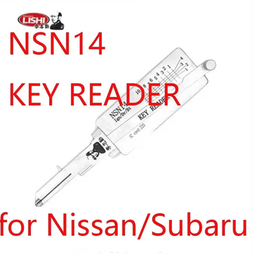 2026 Lishi Direct Read Decoder for Nissan Subaru NSN14 DA34 Locksmith Tool New Model Car Key Programming Device
2026 Lishi Direct Read Decoder for Nissan Subaru NSN14 DA34 Locksmith Tool New Model Car Key Programming Device