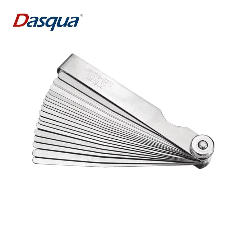 Dasqua 0.01-1 Feeler Gauge 25 Pcs Gap Calibrador De Lamina Mearsuing Tool
Dasqua 0.01-1 Feeler Gauge 25 Pcs Gap Calibrador De Lamina Mearsuing Tool