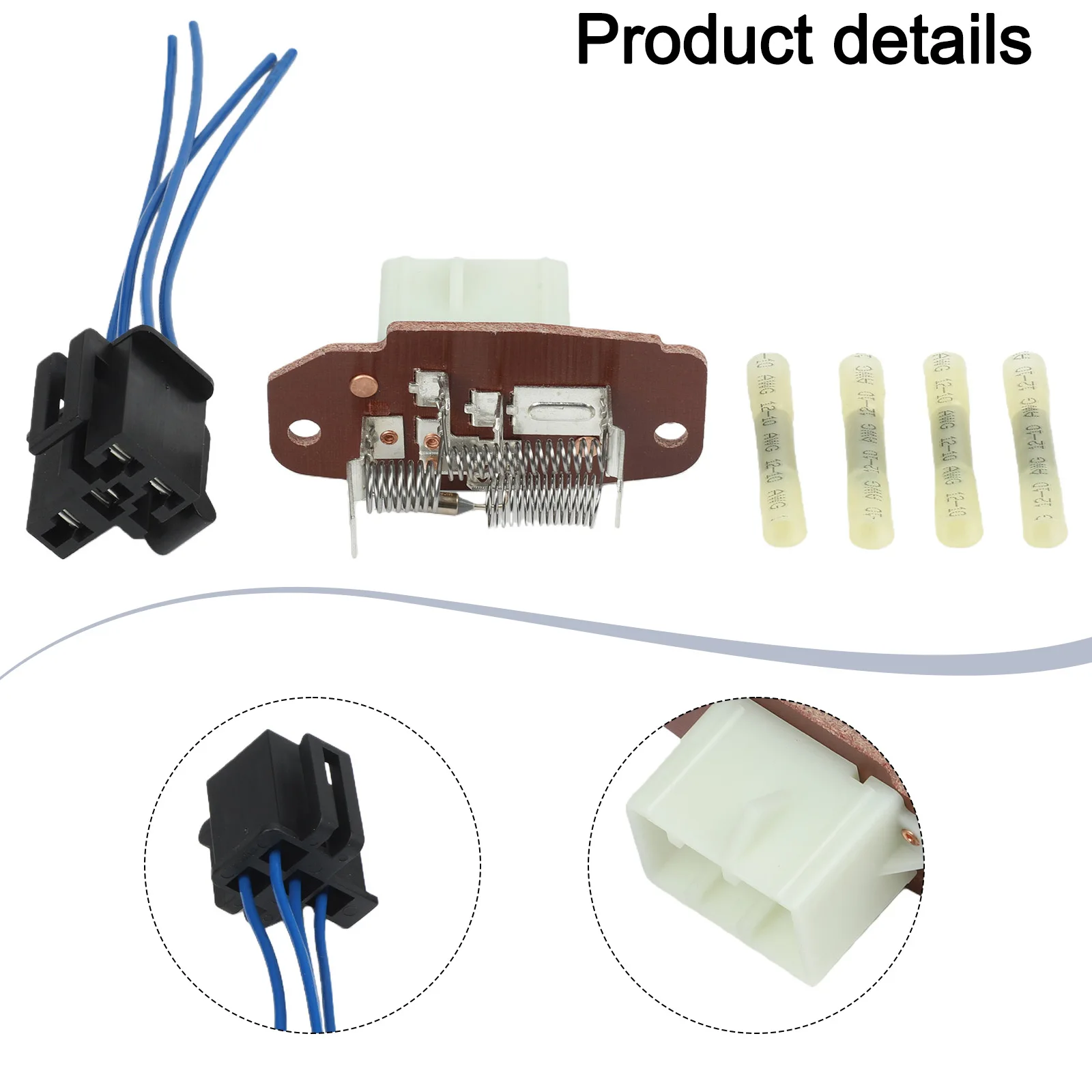 Automotive Replacement Connector Wire Harness Blower Motor Installation Kit Air-conditioning Installation Single Piece Kit
Automotive Replacement Connector Wire Harness Blower Motor Installation Kit Air-conditioning Installation Single Piece Kit