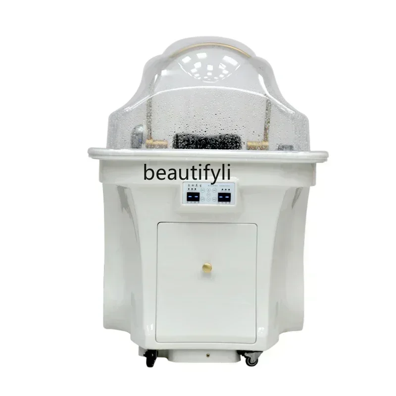 Movable Head Massager Water Storage Type Flat Lying Constant Temperature Water Circulation Fumigation Beauty Home Shampoo Chair
Movable Head Massager Water Storage Type Flat Lying Constant Temperature Water Circulation Fumigation Beauty Home Shampoo Chair