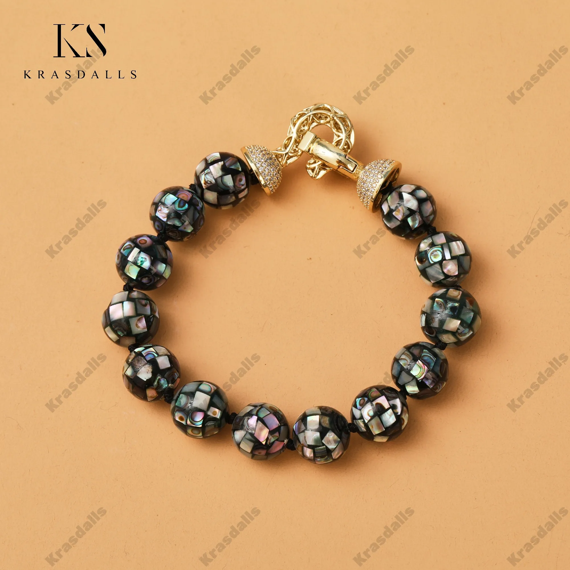Handmade Fashionable Vintage Diamond Clasp Grey Shell Beads Knot Bracelets for Parties Flimming Setting Fashion Beaded Jewelry
Handmade Fashionable Vintage Diamond Clasp Grey Shell Beads Knot Bracelets for Parties Flimming Setting Fashion Beaded Jewelry