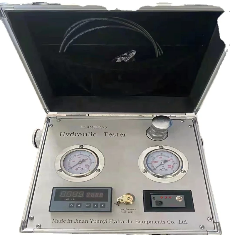 Digital Portable Hydraulic Motor Pressure and Flow Tester, Piston Pump Flow Testing Equipment