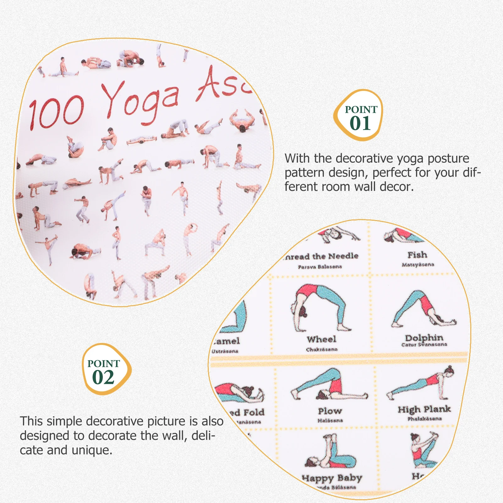 Yoga Posture Home Wall Picture Poster Laminated Canvas Exercise Decorative Art Fitness Gym Workout Poses Chart Wall Decor For
Yoga Posture Home Wall Picture Poster Laminated Canvas Exercise Decorative Art Fitness Gym Workout Poses Chart Wall Decor For