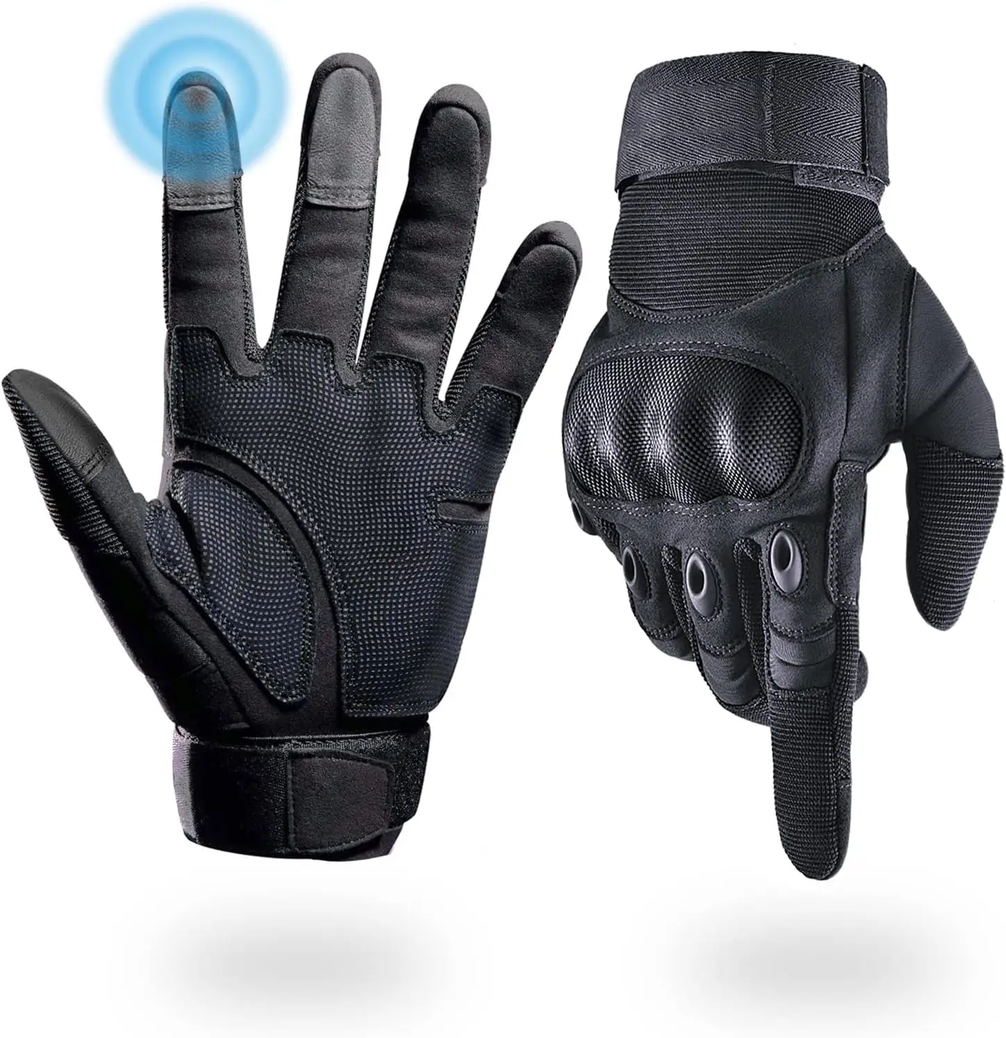 Tactical Gloves for Men, Shooting & Motorcycle Gloves with Hard Shell Knuckle Protection & Leather Palm for Airsoft Motorcycle Cycling Paintball Sports Climbing Training Hunting
Tactical Gloves for Men, Shooting & Motorcycle Gloves with Hard Shell Knuckle Protection & Leather Palm for Airsoft Motorcycle Cycling Paintball Sports Climbing Training Hunting
