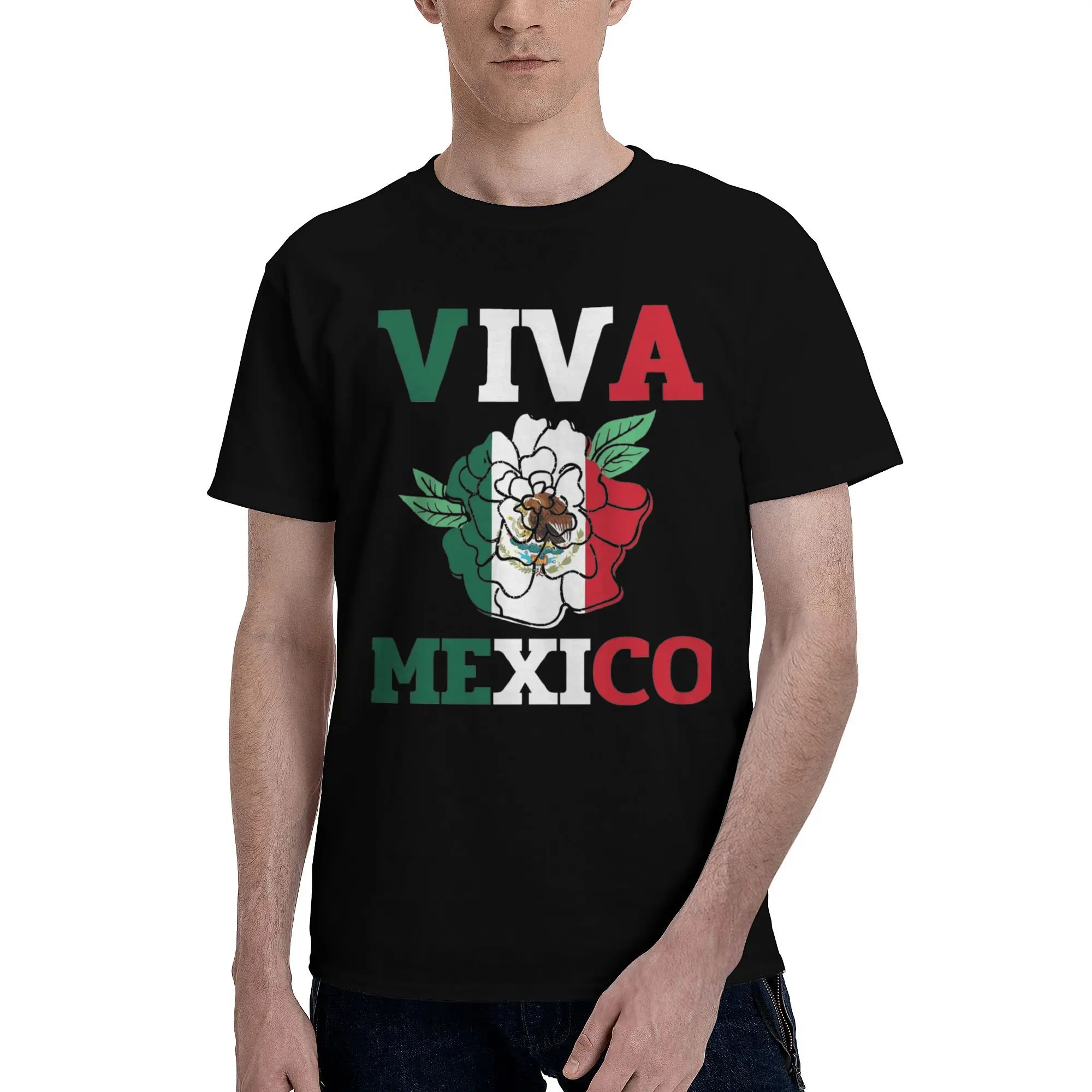 Viva Mexico Dahlia Мексиканский наряд ко Дню независимости Футболка унисекс Хлопковая футболка Футболка с принтом Одежда
Viva Mexico Dahlia Мексиканский наряд ко Дню независимости Футболка унисекс Хлопковая футболка Футболка с принтом Одежда