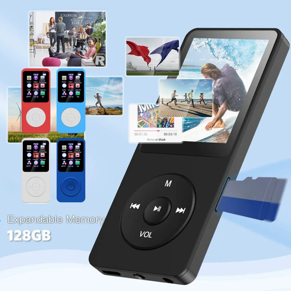 MP3-плеер Type-C Музыкальный стереоплеер Bluetooth-совместимый встроенный динамик 5.0 Диктофон Поддержка FM-радио Запись электронных книг
MP3-плеер Type-C Музыкальный стереоплеер Bluetooth-совместимый встроенный динамик 5.0 Диктофон Поддержка FM-радио Запись электронных книг